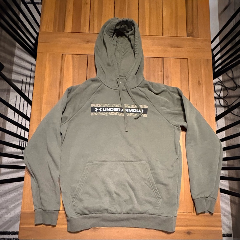 Under Armour Men's Olive Hoodie